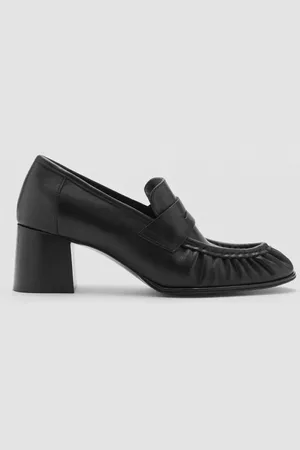 MANGO Peonza Leather Loafers