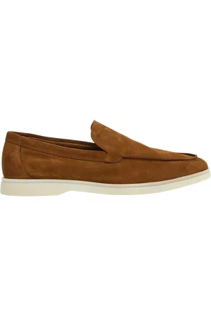 Hackett Martin Soft Suede Moccasin Shoes