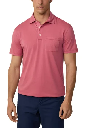 Hackett Cotton Classic Fit Short Sleeve Polo Shirt