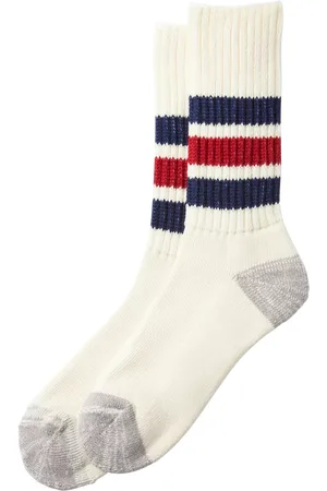 RoToTo Triple Stripe Crew Socks