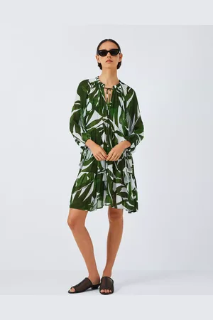 John Lewis Maldives Palm Mini Dress
