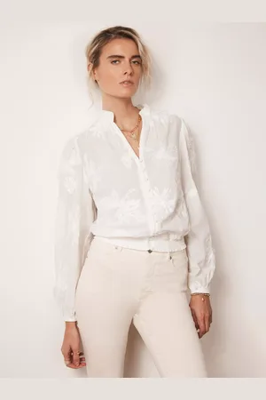 mint&berry Floral Sequin Blouse