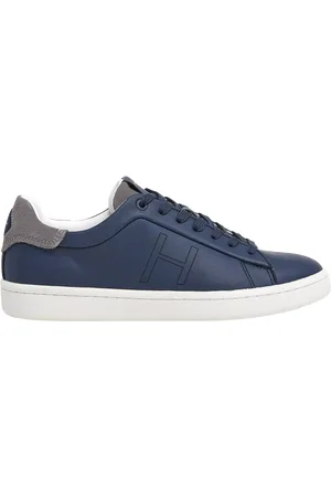 Hackett Bond Minimal Leather Trainers