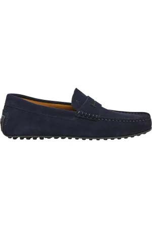 Hackett Driver Suede Loafers