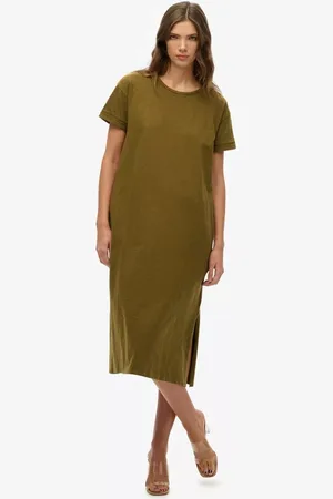 Superdry T-Shirt Midi Dress