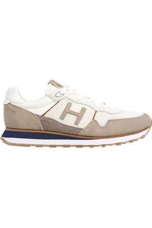 Hackett Teflor Leather Blend Running Trainers