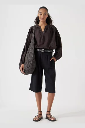 Hush Puppies Lya Linen Blend Bermuda Shorts