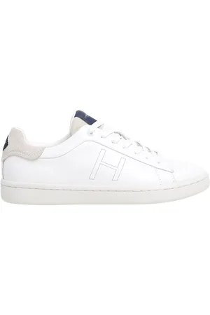 Hackett Bond Minimal Leather Trainers