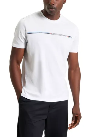 Ben Sherman Organic Cotton Regular Fit Short Sleeve Graphic T-Shirt