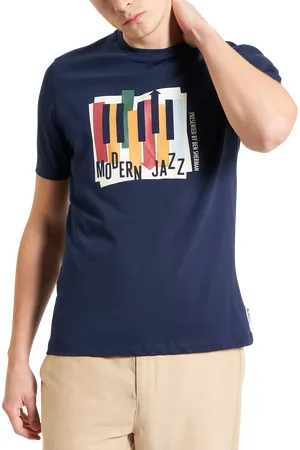 Ben Sherman Organic Cotton Regular Fit Modern Jazz Graphic T-Shirt