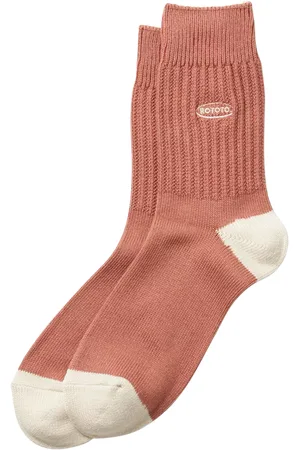 RoToTo Ribbed Knit Crew Socks