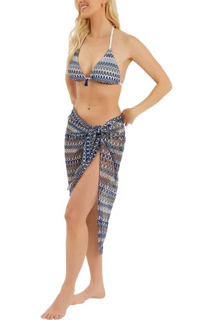 Accessorize Sheer Zig-Zig Stitch Sarong