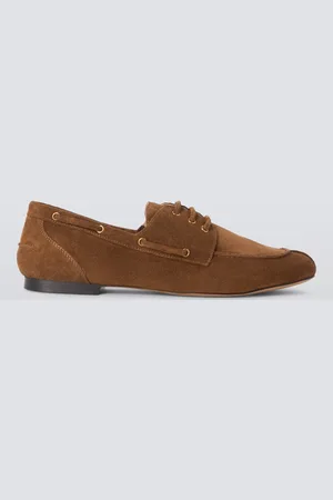 John Lewis Greek Suede Soft Boat Shoe Loafers