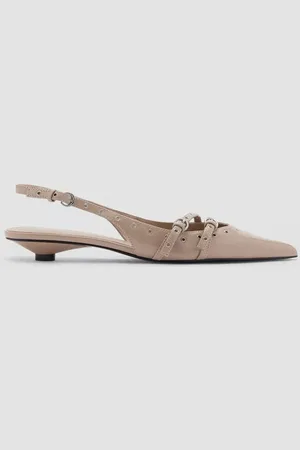 MANGO Vany Kitten Heel Court Shoes