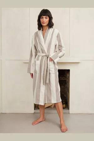 Chelsea Peers Stripe Towelling Dressing Gown