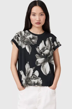 AllSaints Anna Floral Pure Organic Cotton T-Shirt