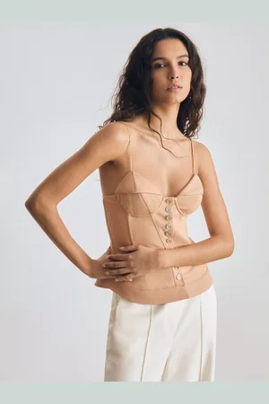 Reiss Atelier Picton Corset Top