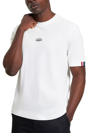 Ben Sherman Organic Cotton Regular Fit Tipped Pique T-Shirt