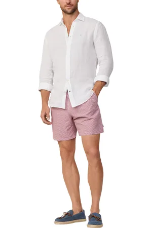 Hackett Printed Regular Fit Swim Trunks
