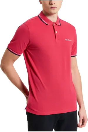 Ben Sherman Organic Cotton Regular Fit Short Sleeve Signature Polo Shirt