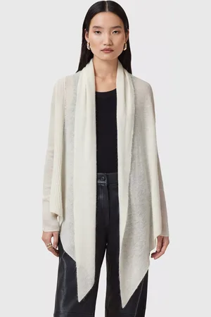 AllSaints Harper Waterfall Open Neck Cardigan