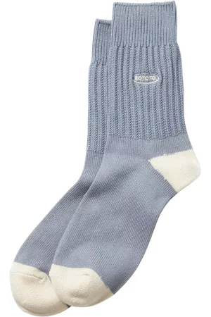 RoToTo Ribbed Knit Crew Socks