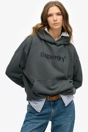 Superdry Embroidered Core Logo Relaxed Hoodie