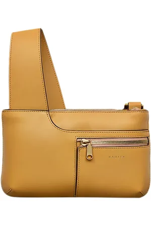 Radley Pockets Leather Mini Zip Top Cross Body Bag