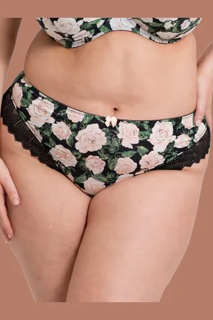 Curvy Kate Wild One Floral Print Brazilian Knickers