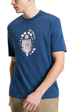 Ben Sherman Organic Cotton Regular Fit Mod Scooter Graphic T-Shirt