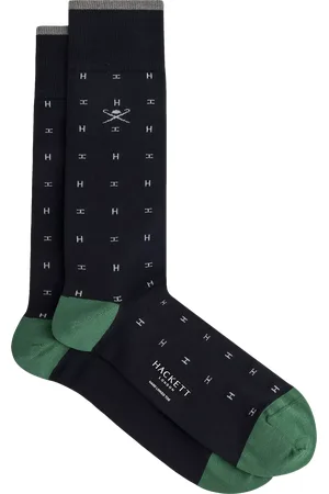 Hackett H Pattern Crew Socks
