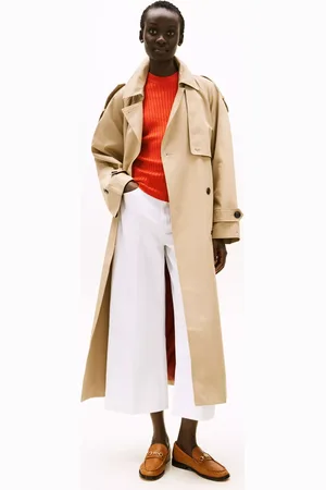 Tommy Hilfiger Water Repellent Oversized Trench Coat