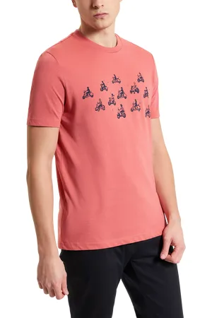 Ben Sherman Organic Cotton Regular Fit Ride Out Graphic T-Shirt