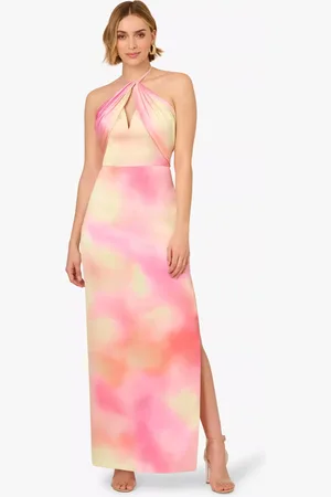 Adrianna Papell Adrianna by Watercolour Sateen Dress