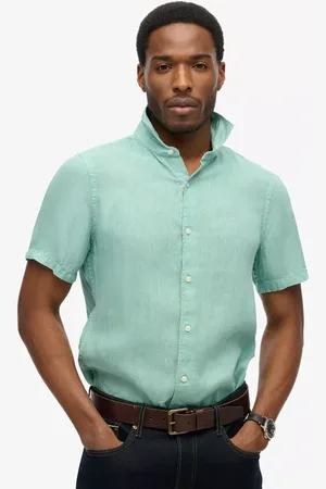 Superdry Embroidered Vacation Linen Shirt