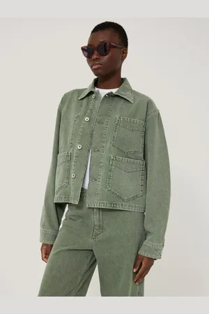 Jigsaw Cooper Cropped Denim Jacket