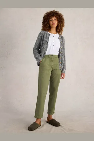 White Stuff Twister Organic Cotton Rich Chino Trousers