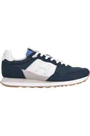 Hackett Telfor Match Leather Blend Running Trainers