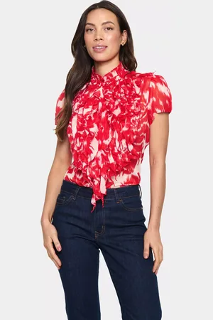 Saint Tropez Lilja Crinkle Short Sleeve Shirt