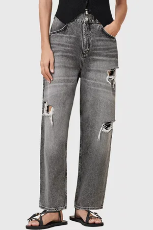 AllSaints Daisy Elasticated Barrel Jeans