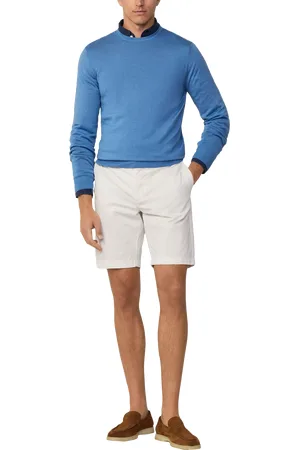 Hackett Merino Wool Silk Crew Jumper