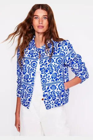 Boden Highbury Quilted Floral Jacket