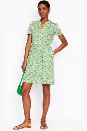 Boden Naomi Floral Short Sleeve Dress