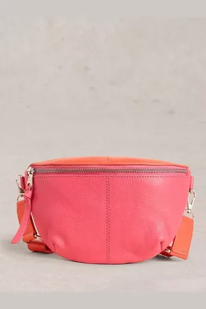 White Stuff Mini Sebby Leather Sling Bag