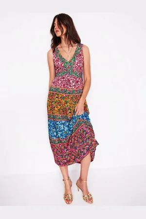 Boden Olympia Stripe Jersey Maxi Dress