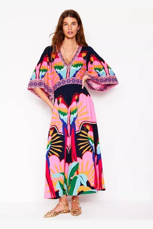 Boden Maya Kimono Jersey Maxi Dress