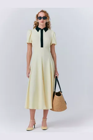 Ghost Bethan Crepe Midi Dress