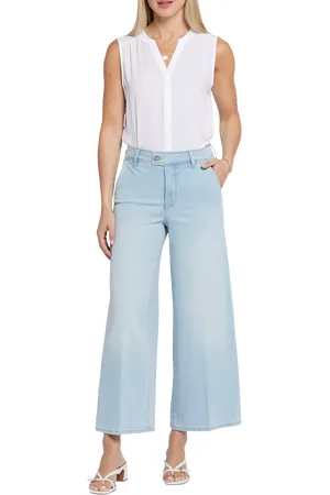 NYDJ Mona Wide Leg Ankle Jeans