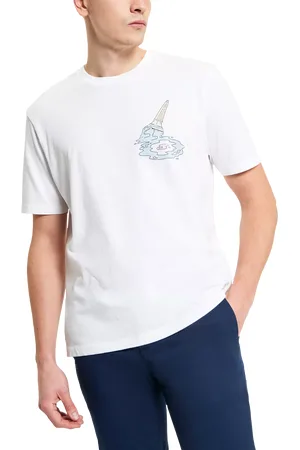 Ben Sherman Organic Cotton Short Sleeve Ice-Cream Graphic T-Shirt
