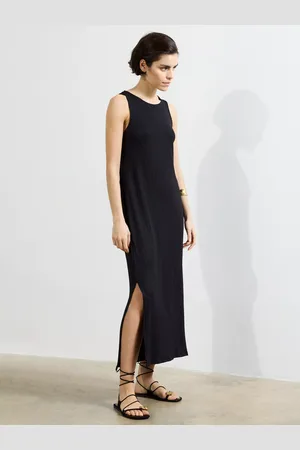 French Connection Mia Textured Jersey Maxi Dress